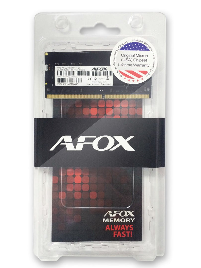 AFOX SO-DIMM DDR4 8 Go 2400 MHz