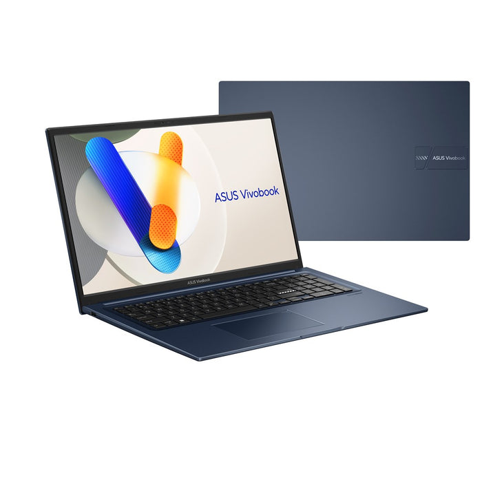 ASUS Vivobook 17 X1704VA-AU1068W Core 5 120U 17.3" FHD IPS-level Panel 60Hz 250nits AG 16GB DDR5 SSD512 Intel Graphics WLAN+BT Cam720p 50WHrs Win11 Qu