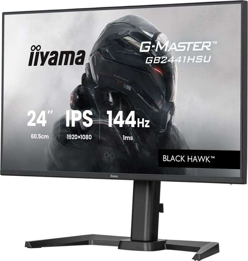 iiyama G-MASTER GB2441HSU-B1 Moniteur PC 60,5 cm (23,8") 1920 x 1080 pixels Full HD LED Noir
