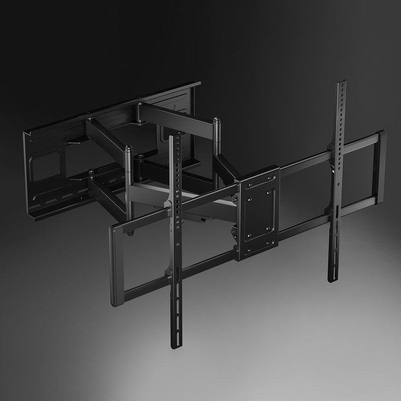 Maclean MC-482 TV Wall Mount Bracket for 60-120" Flat & Curved TVs up to 120kg Max. VESA 900x600 Swivel, Tilt and Rotate, Universal TV Mount TV Bracke