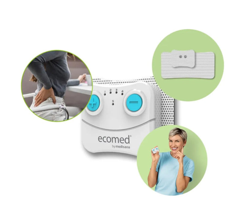 Cordless TENS pain therapy device Ecomed by Medisana TT-10E