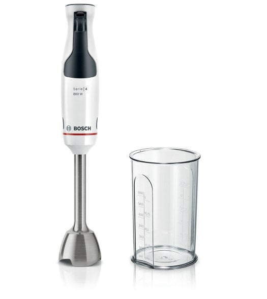 Bosch Serie 4 MSM4W410 blender Immersion blender 800 W Anthracite, White