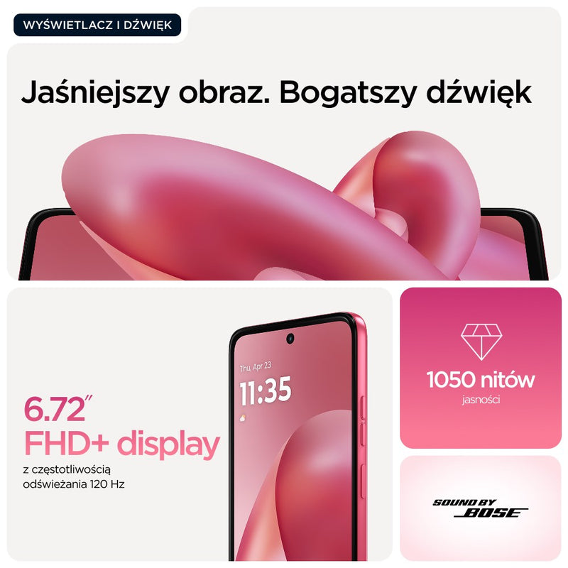 Motorola moto g57 power 17.1 cm (6.72") Dual SIM Android 16.0 5G USB Type-C 12 GB 256 GB 7000 mAh Pink