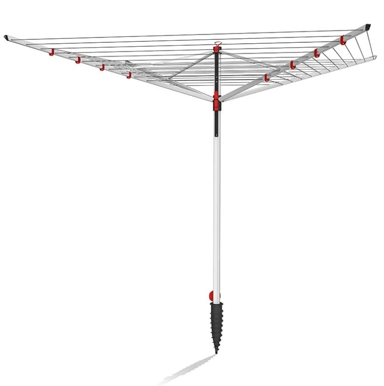 Vileda Sun Lift Plus 60 Black, White Aluminium 60 m