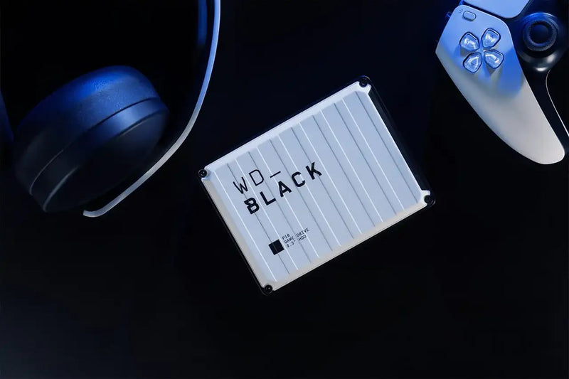Western Digital WD_BLACK P10 external hard drive 2 TB 2.5" USB Type-A 2.0/3.2 Gen 1 (3.1 Gen 1) White