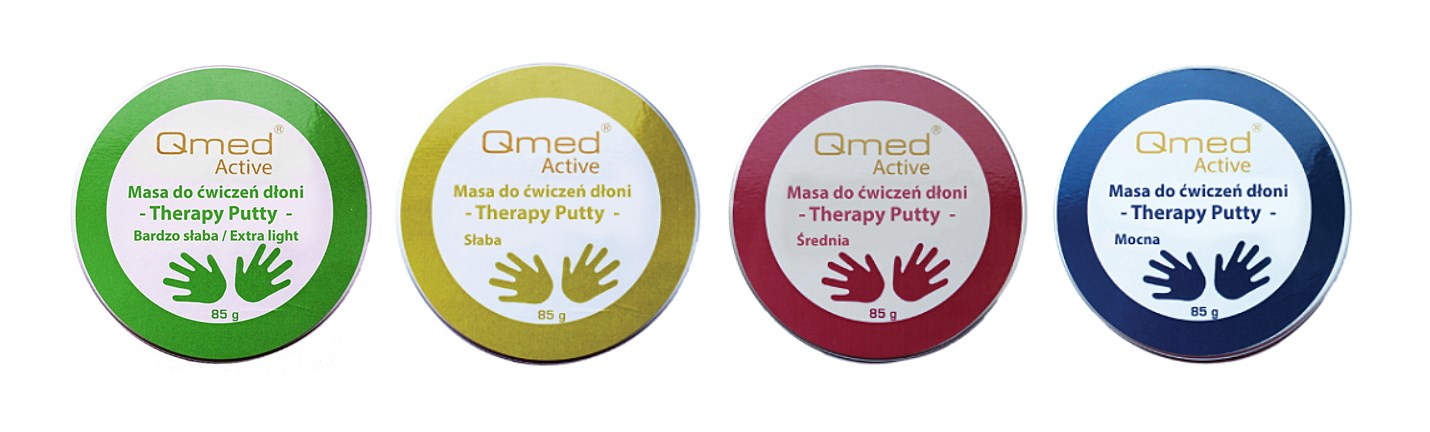 Plastic mass for hand rehabilitation Blue