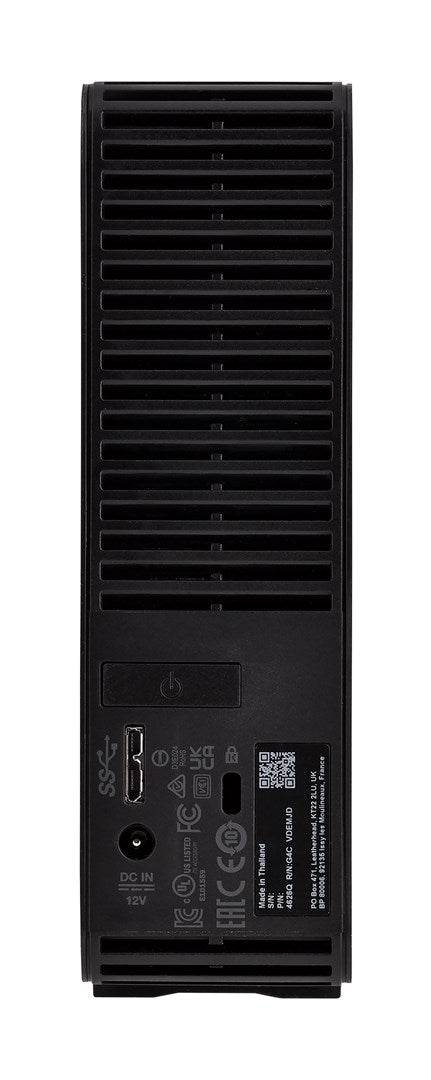 Western Digital Elements WDBWLG0080HBK-EESN external hard drive 8 TB Micro-USB B 3.2 Gen 1 (3.1 Gen 1) Black