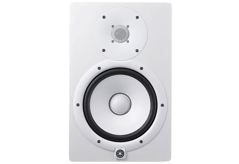 Yamaha HS8 White - Aktiver Zwei-Wege-Nahfeldmonitor, 120 W