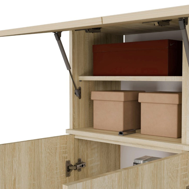 HAGA 1SZ Wardrobe – Sonoma Oak