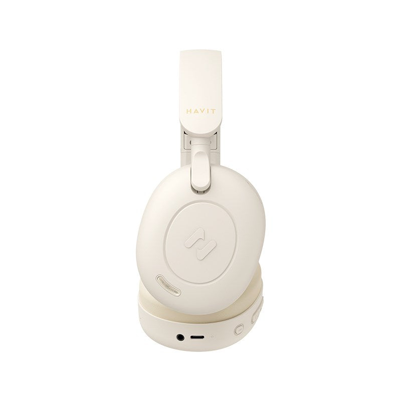 Havit H655BT – Kabellose Bluetooth-Kopfhörer, beige