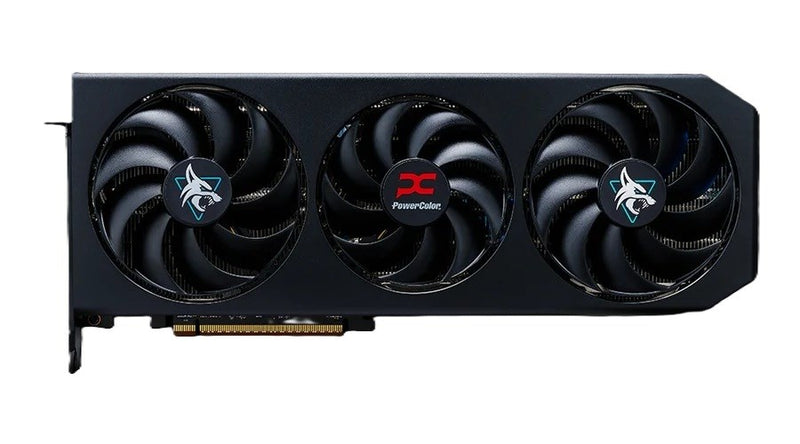 Graphics card.  PowerColor RX9070GRE Hellhound