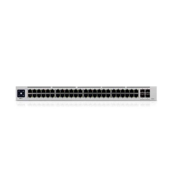 Commutateur réseau Ubiquiti UniFi USW-PRO-48 Administré L2/L3 Gigabit Ethernet (10/100/1000) 1U Argent