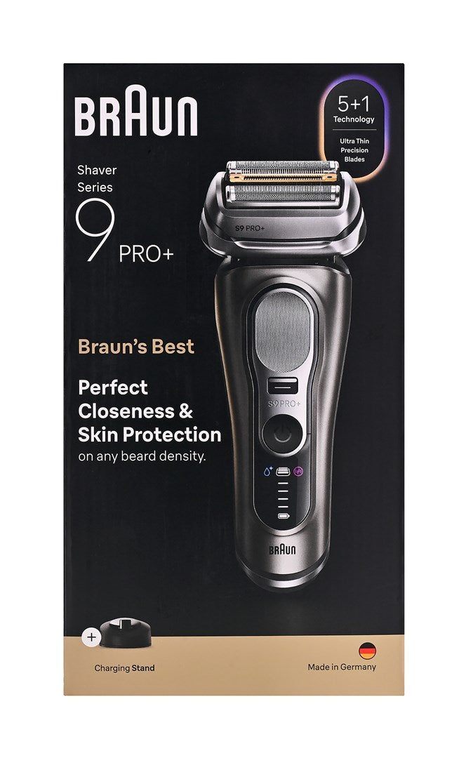 Braun Series 9 Pro+ 9615S Foil shaver Black, Grey