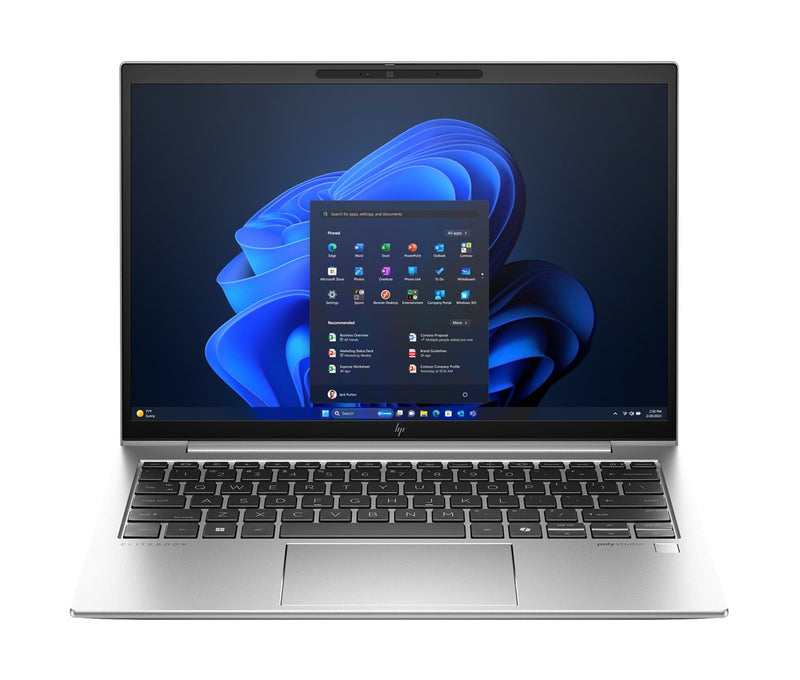 HP EliteBook 830 13 inch G11 Notebook PC Intel Core Ultra 5 125U Laptop 33.8 cm (13.3") WUXGA 16 GB LPDDR5x-SDRAM 512 GB SSD Wi-Fi 6E (802.11ax) Windo