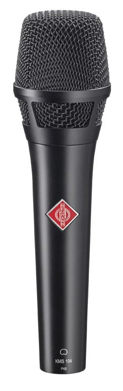 Neumann KMS 104 BK - microphone vocal cardioïde, noir