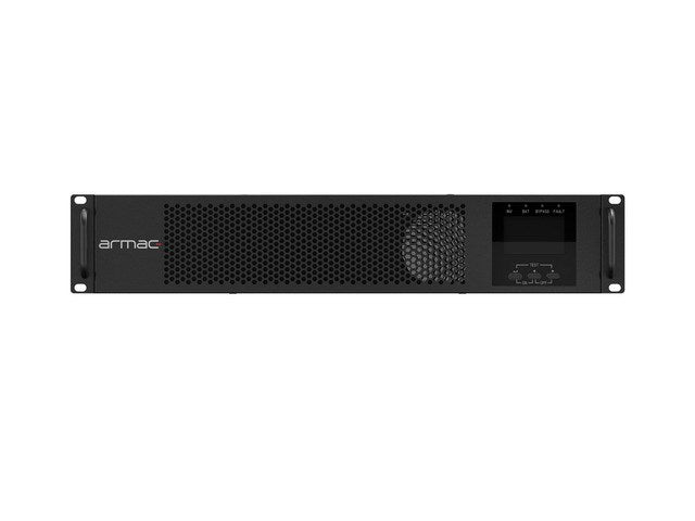 Armac R/1000I/PF1/DF Rack UPS On-Line 1000VA 8× IEC C13 USB-B LCD Metal Housing Dust-Free