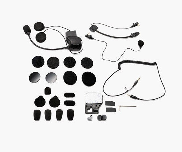 Sena SC-A0318 Universal Helmclip-Kit mit Lautsprechern Schwarz