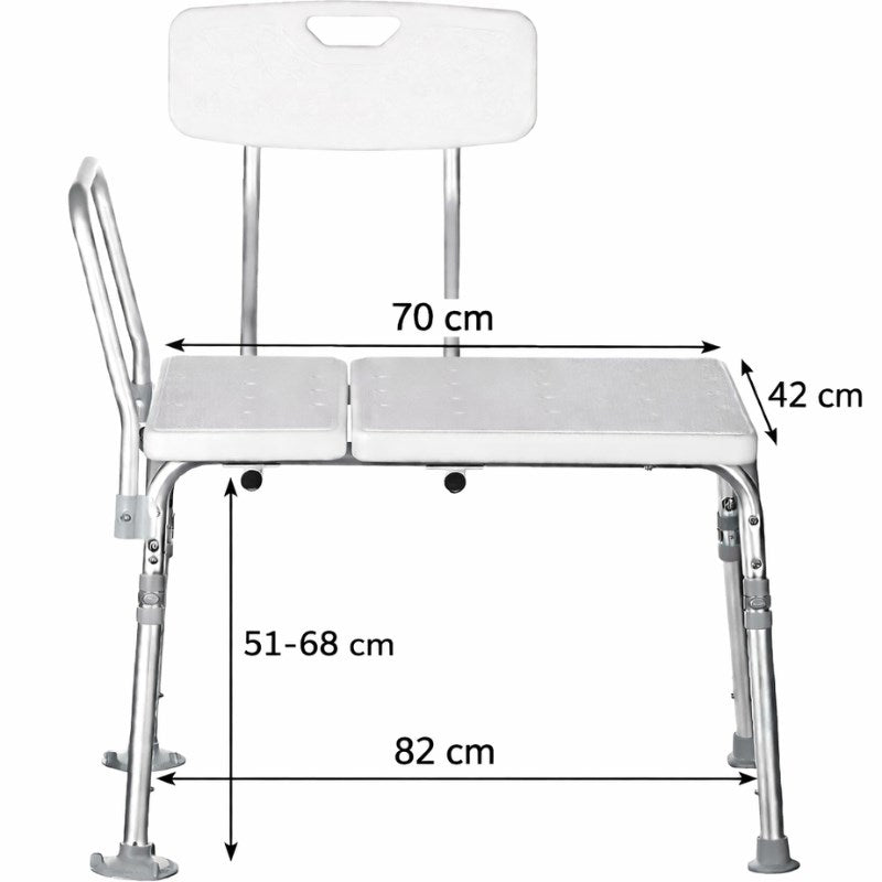 Bath bench with backrest ACTIONMED