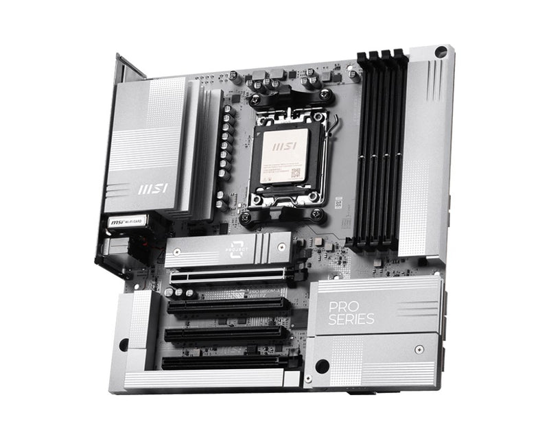 MSI AM5 PRO B850M-A WIFI PZ M-ATX AMD B850 Sockel AM5 Micro-ATX