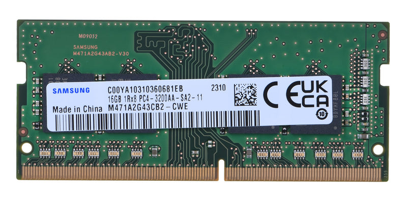 Integral 16GB LAPTOP RAM MODULE DDR4 3200MHZ EQV. TO M471A2G43CB2-CWE FOR SAMSUNG memory module 1 x 16 GB