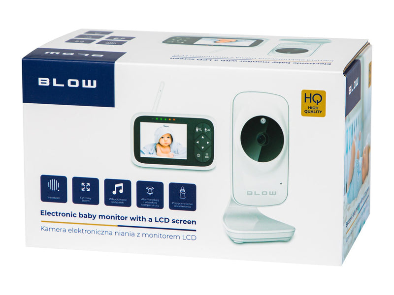 BLOW elektronisches Babyphone mit 3,2" LCD-Monitor