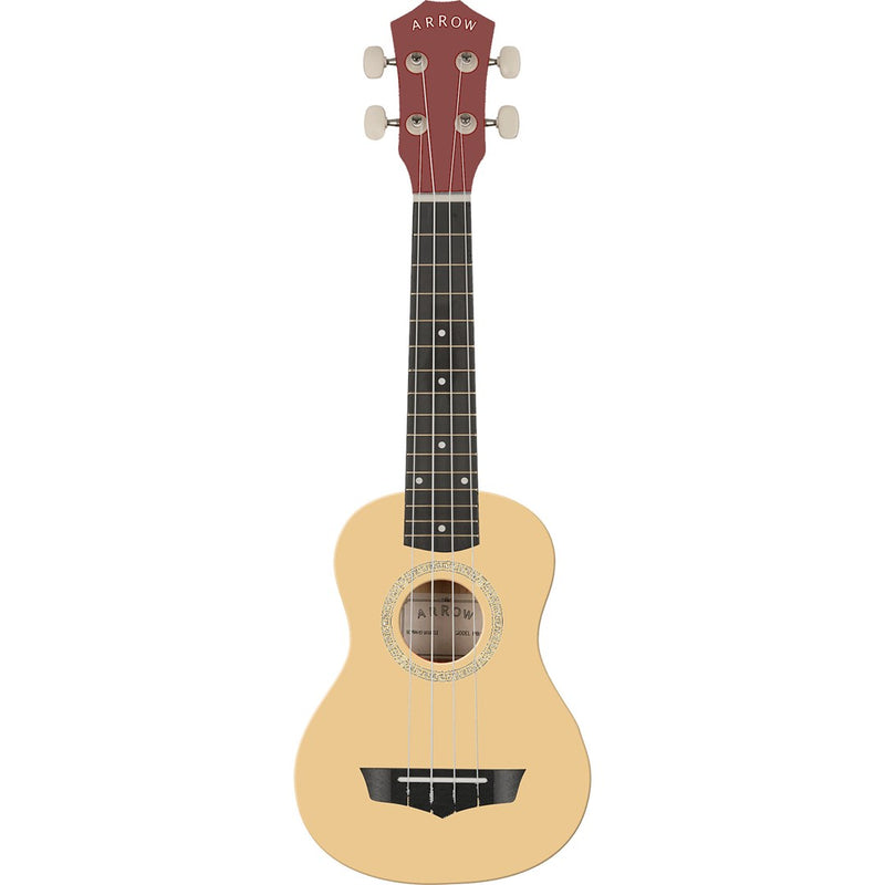 Arrow PB10 NA Soprano Natural w/bag - Soprano ukulele