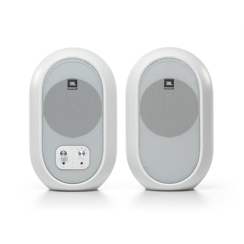 JBL 104 Set-BT White - moniteurs coaxiaux avec Bluetooth, blancs