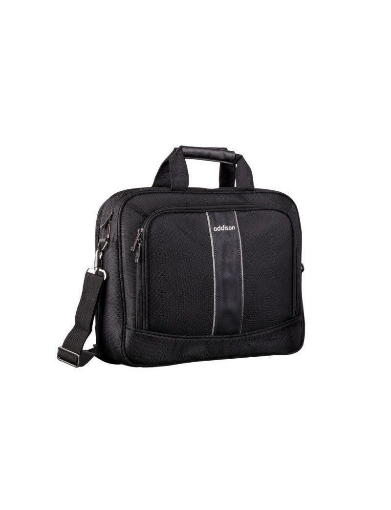 Addison 309015 notebook case 39.6 cm (15.6") Briefcase Black