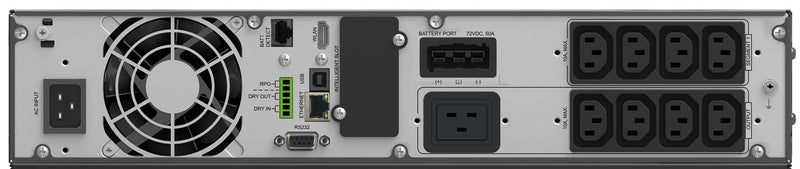 PowerWalker VFI 3000 ICR IoT Double-conversion (Online) 3 kVA 3000 W 9 AC outlet(s)