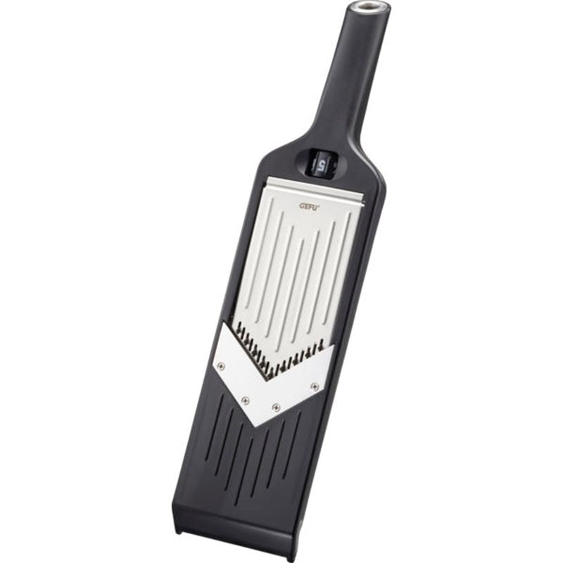 GEFU Julienne VIOLI 2.0 Gemüsehobel Handbuch Schwarz ABS-Kunststoff, Edelstahl