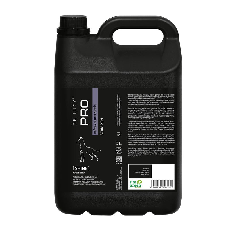DR LUCY Shine Short hair - dog shampoo - 5 L
