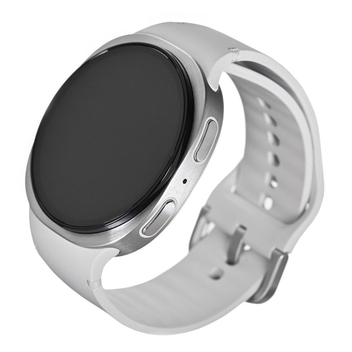 Samsung Galaxy Watch 8 3.81 cm (1.5") AMOLED 44 mm Digital 480 x 480 pixels Touchscreen Silver Wi-Fi GPS (satellite)