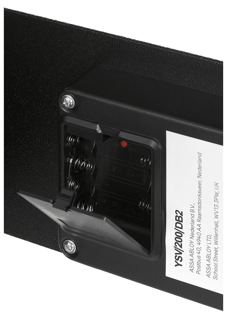 Yale YSV/200/DB2 Freestanding safe 8.6 l Steel Black