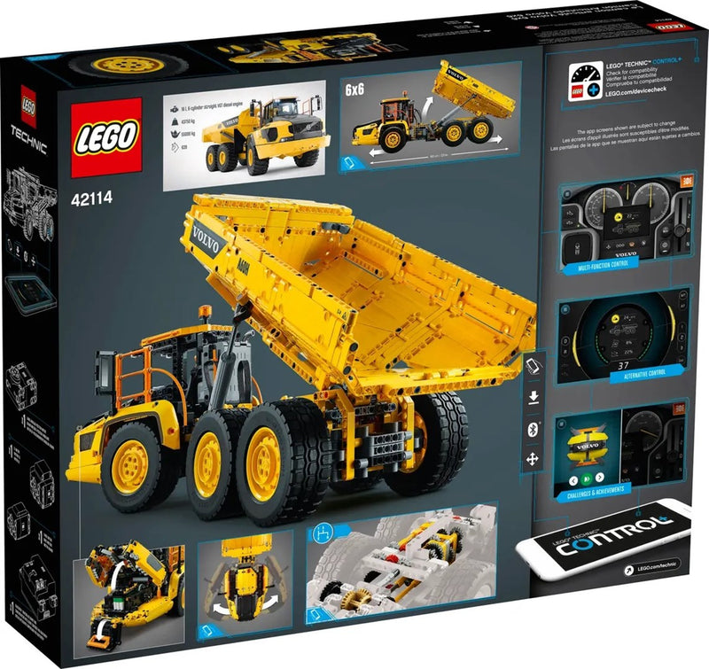 LEGO TECHNIC 42114 Volvo 6x6 Articulated Hauler
