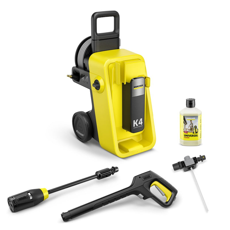 Kärcher K 4 Comfort Premium Hochdruckreiniger Stehend Elektrisch 420 l/h Gelb