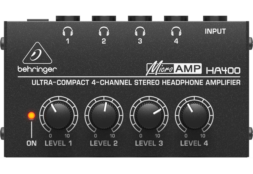 Behringer HA400 - ultra-Compact 4-Channel Stereo Headphone Amplifier