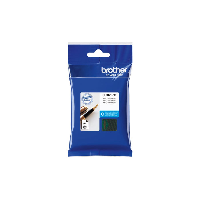 Brother LC-3617C ink cartridge 1 pc(s) Original Standard Yield Cyan