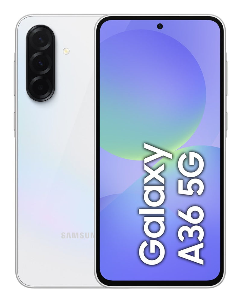 Samsung Galaxy A36 17 cm (6.7") Dual SIM Android 15 5G USB Type-C 8 GB 256 GB 5000 mAh White