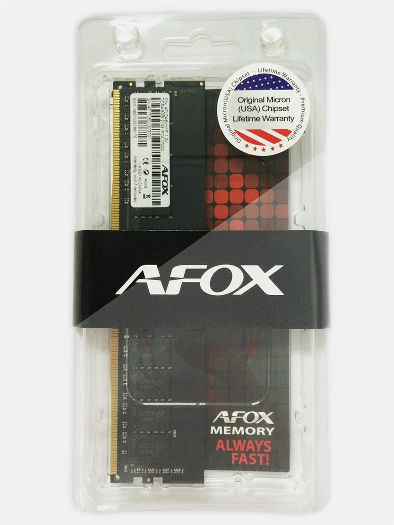 AFOX DDR4 8G 2666MHZ MICRON CHIP RANK1