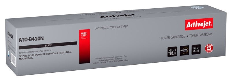 Activejet ATO-B410N Toner (Replacement for OKI 43979102; Supreme; 3500 pages; black)