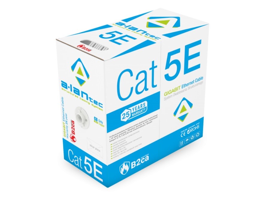 ALANTEC U/UTP Cat.5e LSOH 4PR B2ca 305m cable (PURPLE coating)