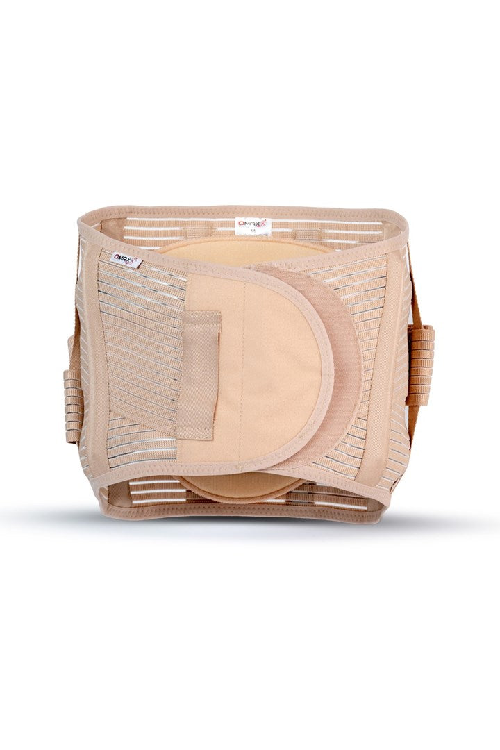 Lumbosacral Support Belt with Tightening Straps Lumbo O-1431/XL REHAFUND, Beige