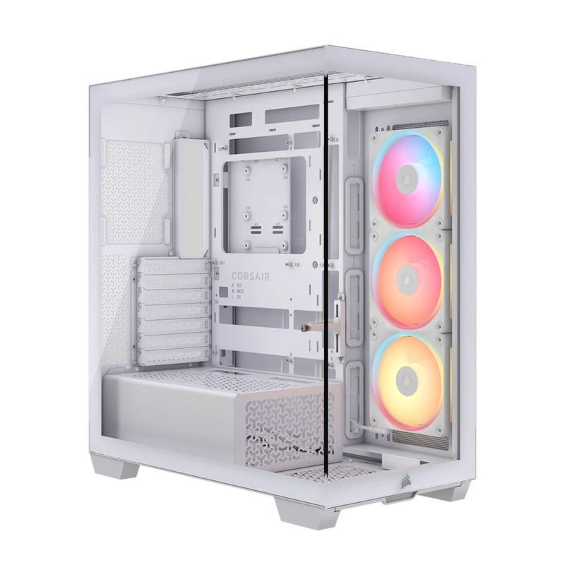 CORSAIR Midi 3500X LXR LINK (Tempered Glass) White