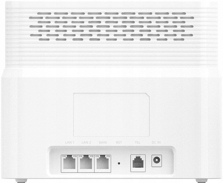 ZTE MF258 desktop router, 800/150 Mbit / s, white