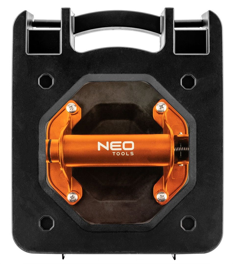NEO TOOLS Vacuum Suction Cup with Pump, for Tiles and Glass, 160 kg, in Case