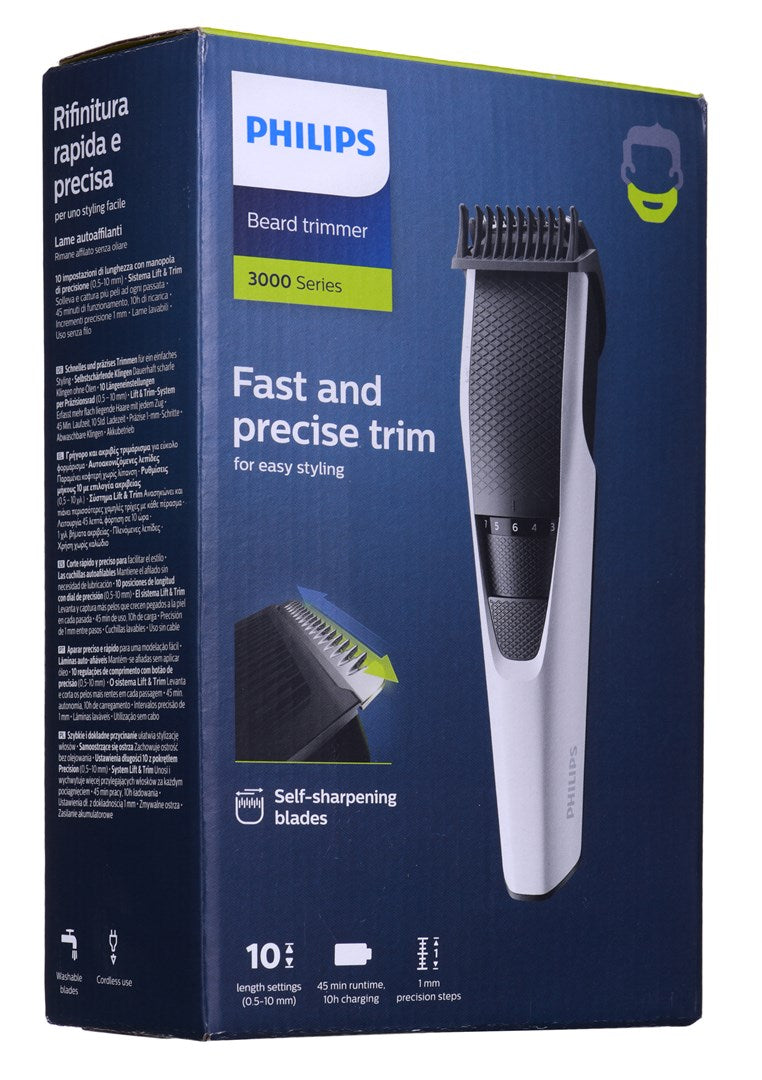 Philips BEARDTRIMMER Series 3000 Beard trimmer BT3206/14
