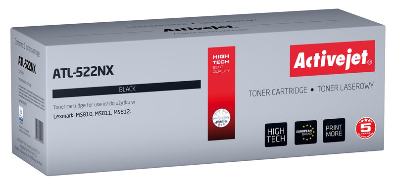 Activejet ATL-522NX Toner (Ersatz für Lexmark 52D2H00; Supreme; 25000 Seiten; schwarz)