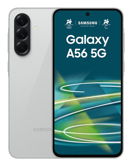 Samsung Galaxy A56 17 cm (6.7") Dual SIM Android 15 5G USB Type-C 8 GB 128 GB 5000 mAh Light grey