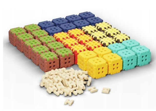 Marioinex Mini Waffle Building Blocks, 302 pieces