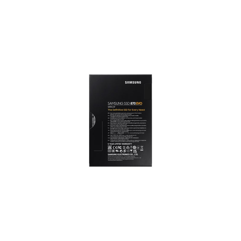 Samsung 870 EVO 2 To 2,5" Serial ATA III V-NAND MLC